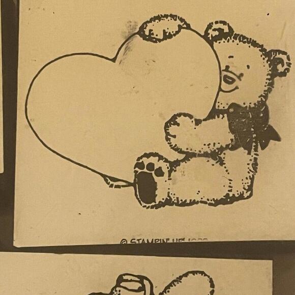 Stampin Up -1992 Variety Bear Hugs For You, Ballerina, Happy Birthday‎ 8 Total - Picture 4 of 9